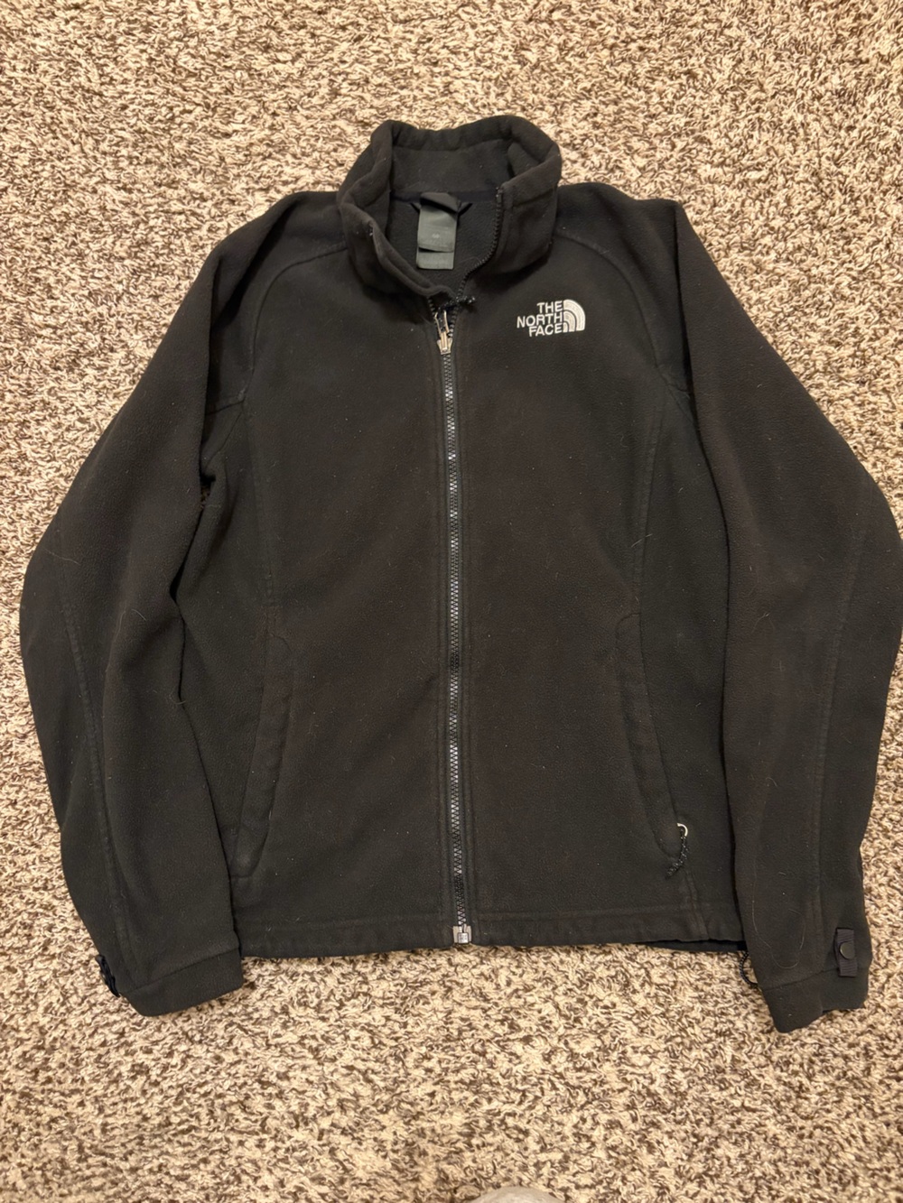 The North Face Black Full-Zip Fleece Jacket